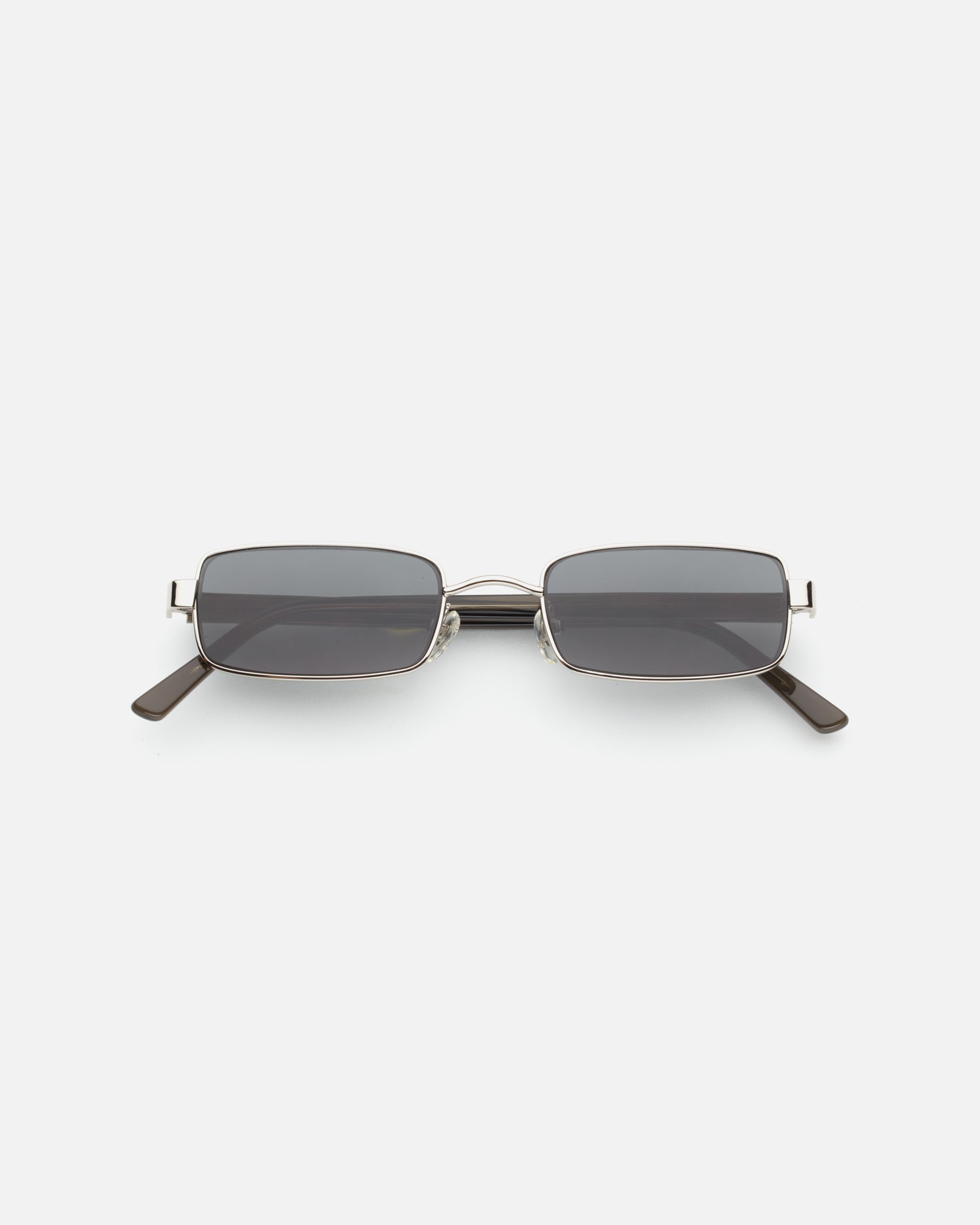 Nina Sunglasses in Silver by LU GOLDIE Eyewear