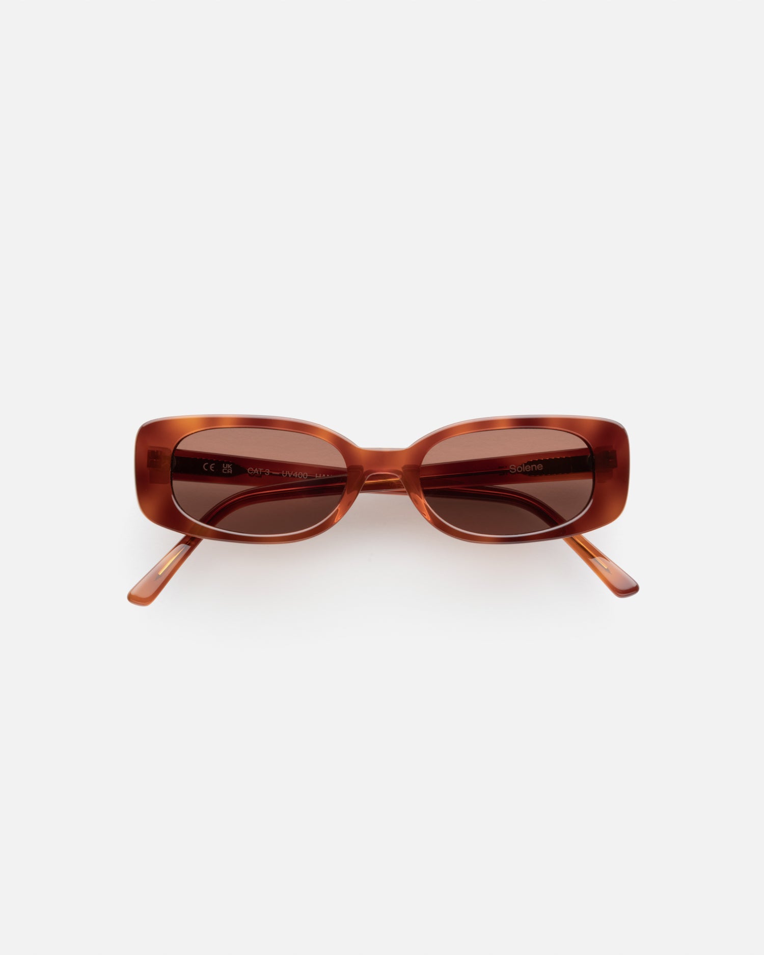 Lu Goldie Solene Chestnut Sunglasses Solene - Chestnut Sunglasses – ARMADIO 55 main image 4