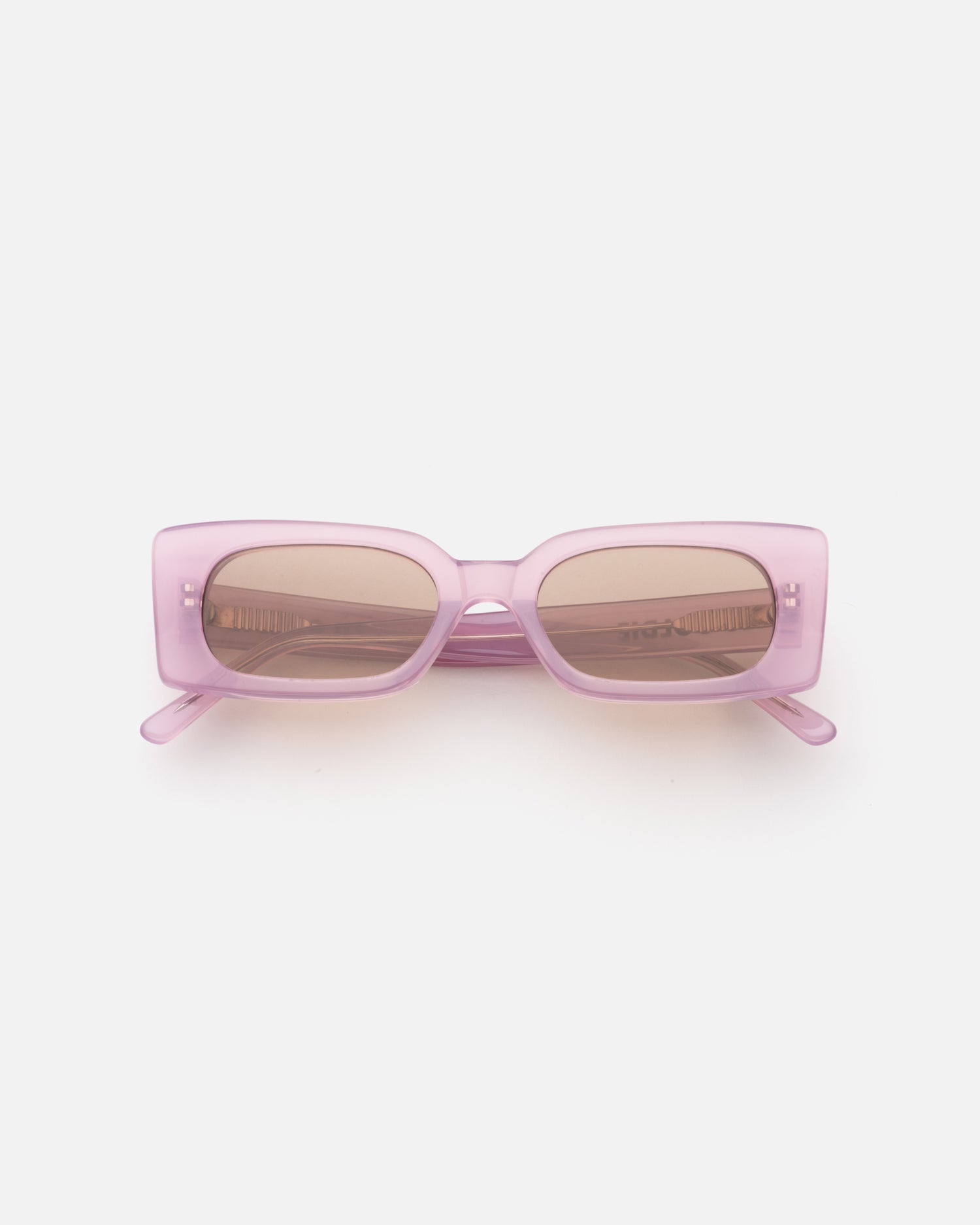 New with tags Lu Goldie Salome Sunglasses with pouch and case Lu Goldie | Salome X Holly Kingston Sunglasses - Vanilla main image 4