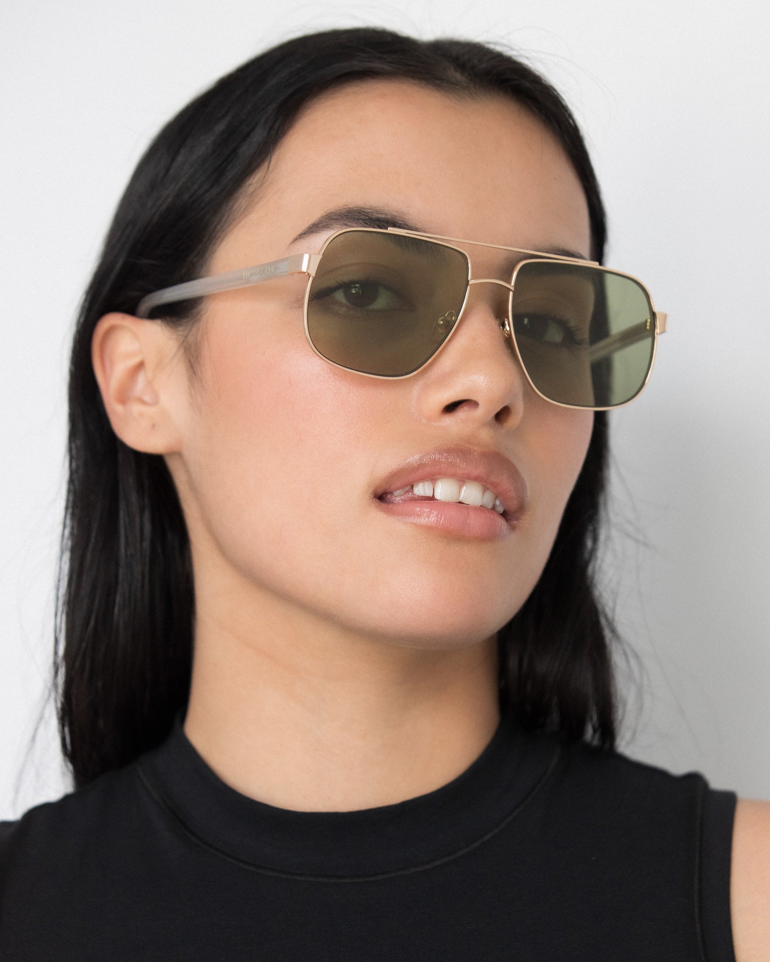 Amelia Sunglasses in Jelly by LU GOLDIE Eyewear