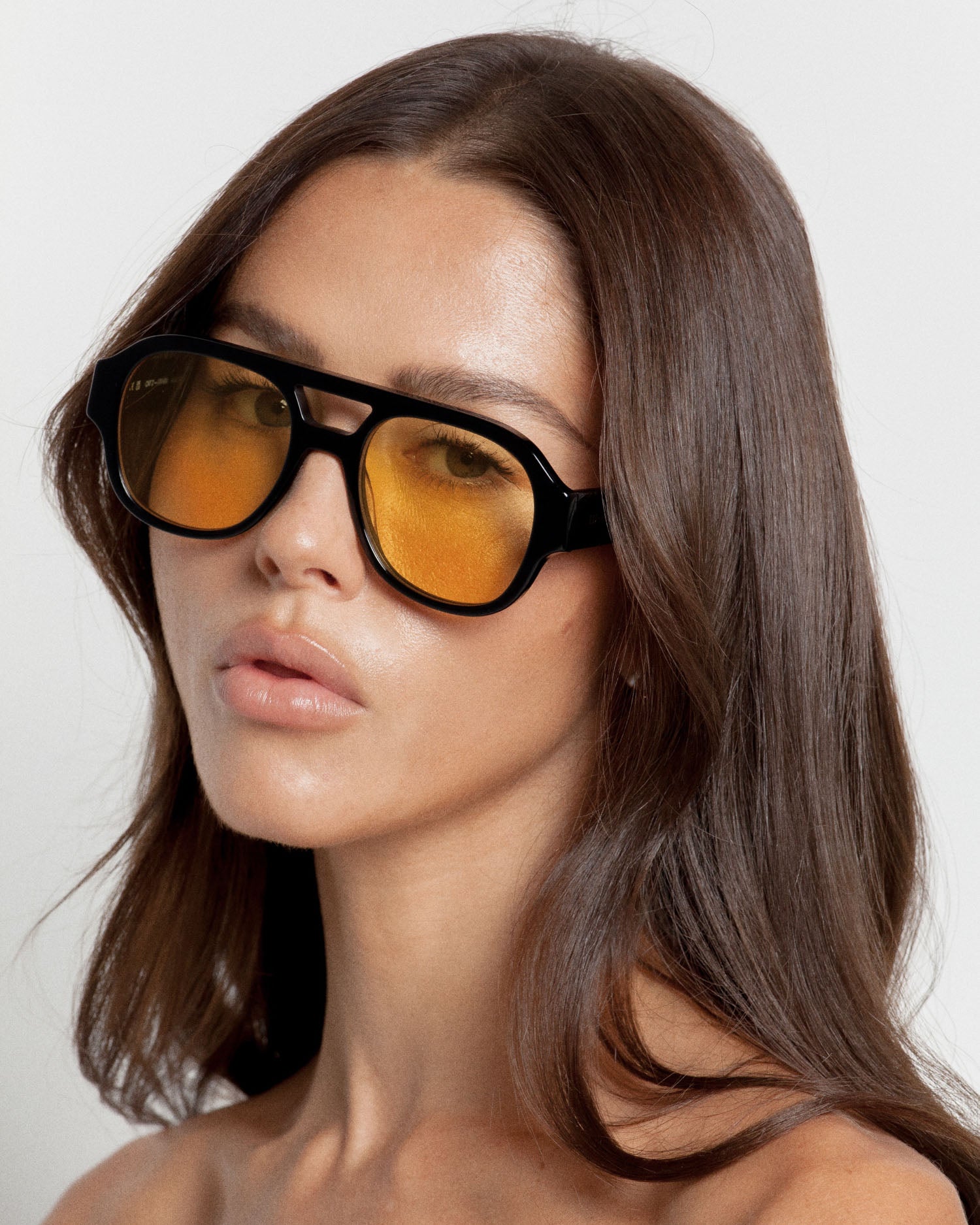 LU—GOLDIE Ruby Sunglasses in Black Lemon – Lu Goldie