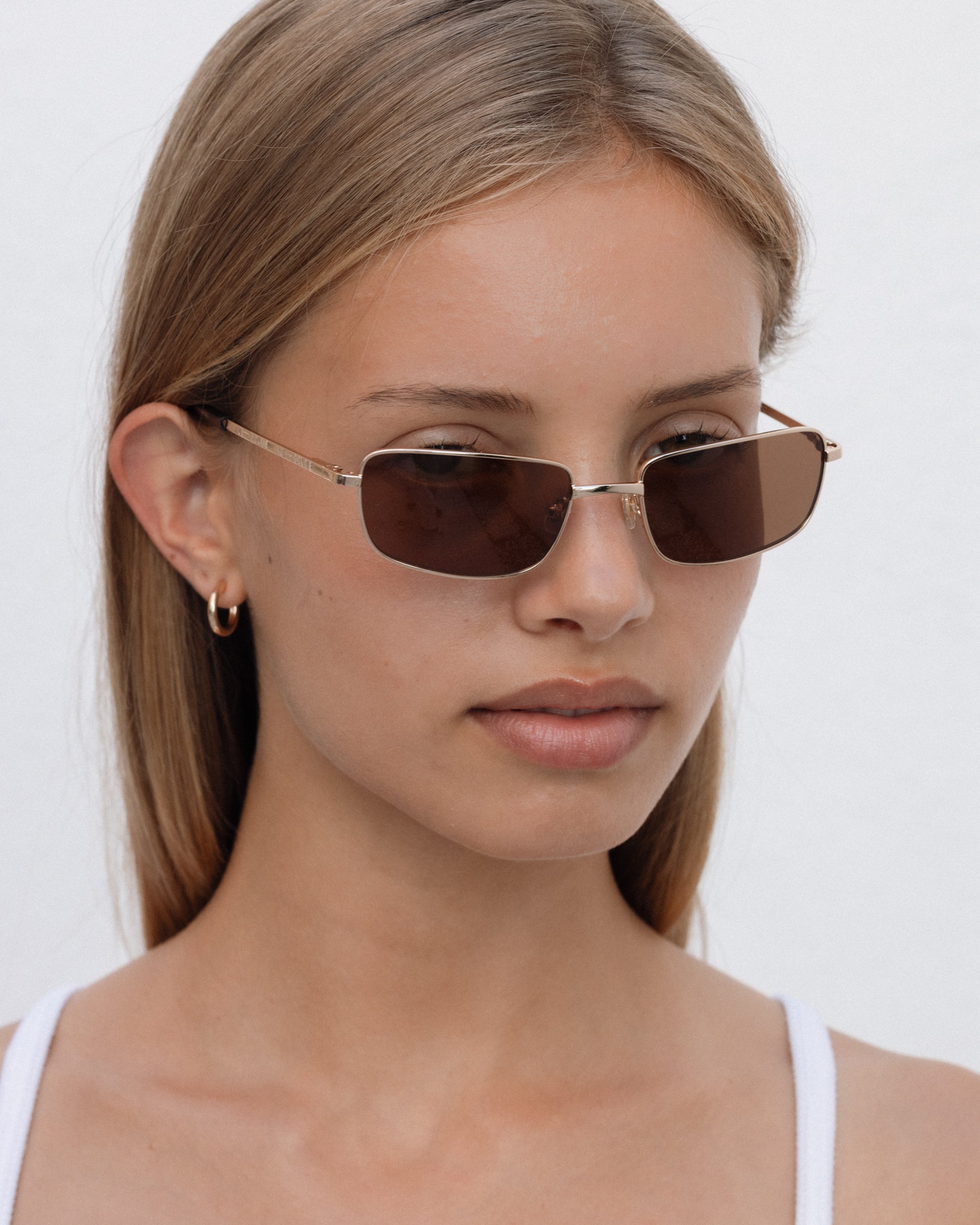LU—GOLDIE Yuki Sunglasses in Coffee – Lu Goldie